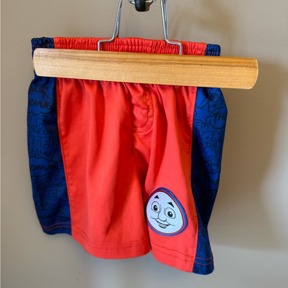 Thomas & Friends Red and Blue Kids Swim Trunks